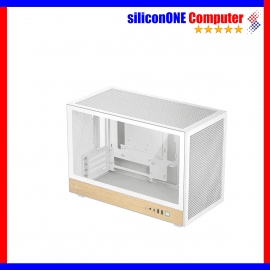 Deepcool CH260 WOOD WHITE [MATX,0FAN,PSUATX150MM] - USBC 